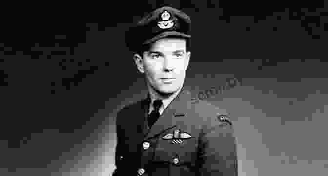 A Black And White Portrait Of Charley Fox, A Young Man In A Pilot's Uniform, Looking Determined And Brave Day Of The Flying Fox: The True Story Of World War II Pilot Charley Fox