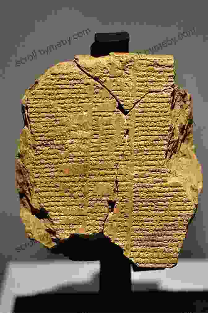 A Clay Tablet Inscribed With Cuneiform Script Containing The Epic Of Gilgamesh Sources Of Myths Legends And Classical Literature