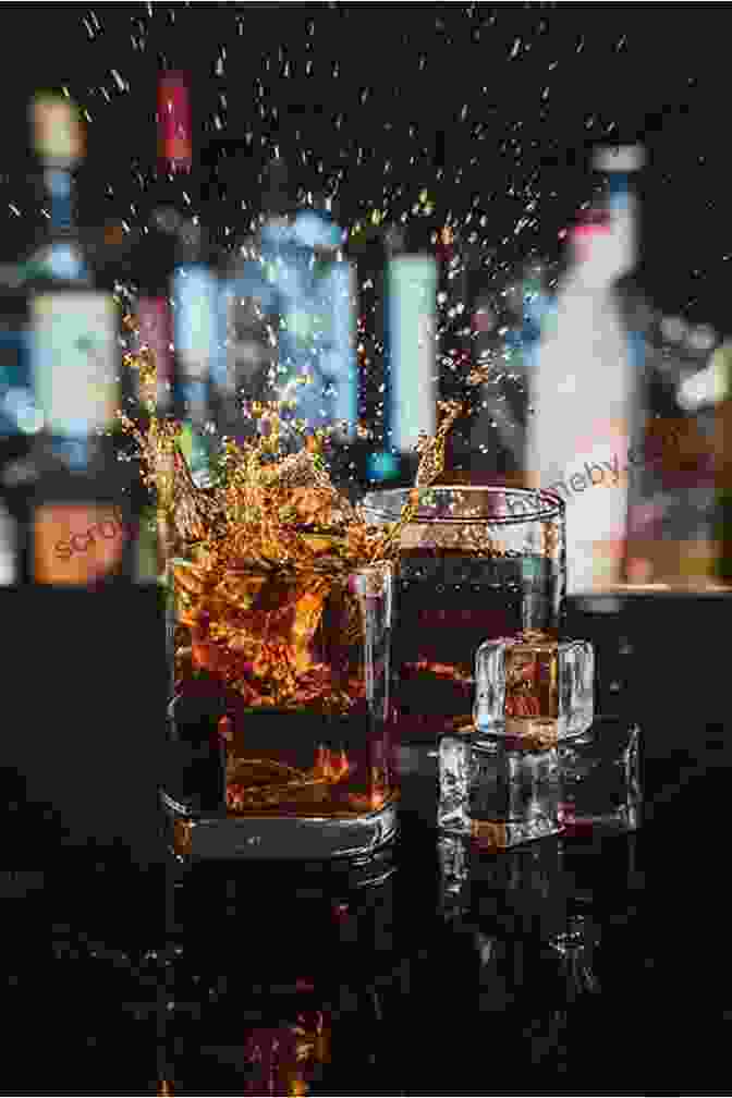 A Close Up Of A Glass Of Bourbon Whiskey, With A Blurred Copper Still Distillery In The Background Bourbon: The Story Of Kentucky Whiskey