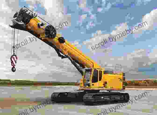 A Construction Site With Various Vehicles Working, Including An Excavator, Crane, And Bulldozer The Biggest Trucks In The World For Kids: A About Big Trucks Dump Trucks Construction Vehicles For Toddlers Preschoolers Ages 2 4 Ages 4 8