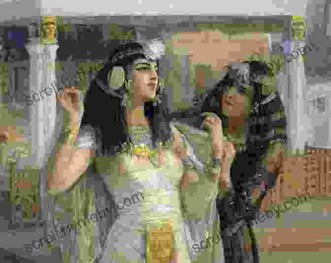 A Contemplative Cleopatra Reflecting On Her Life And Legacy Cleopatra VII The Last Pharoah (Interviews With History 5)