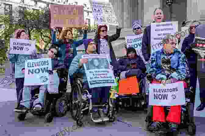 A Deaf Activist Holding A Sign And Protesting For Disability Rights Train Go Sorry: Inside A Deaf World