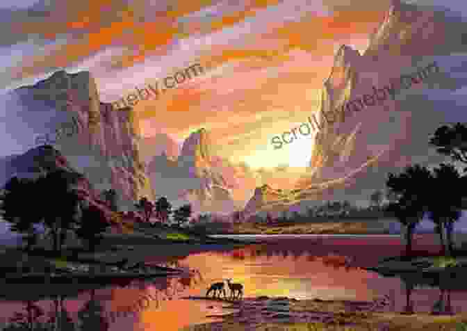 A Desolate Landscape Bathed In The Golden Light Of Sunset, With A Solitary Rider In The Distance. All The Pretty Horses: 1 Of The BFree Download Trilogy