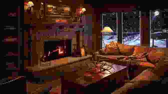 A Family Gathered Around A Fireplace In A Cozy Living Room, Snow Falling Outside Blythe Cove Seasons (Tales From Blythe Cove Manor)