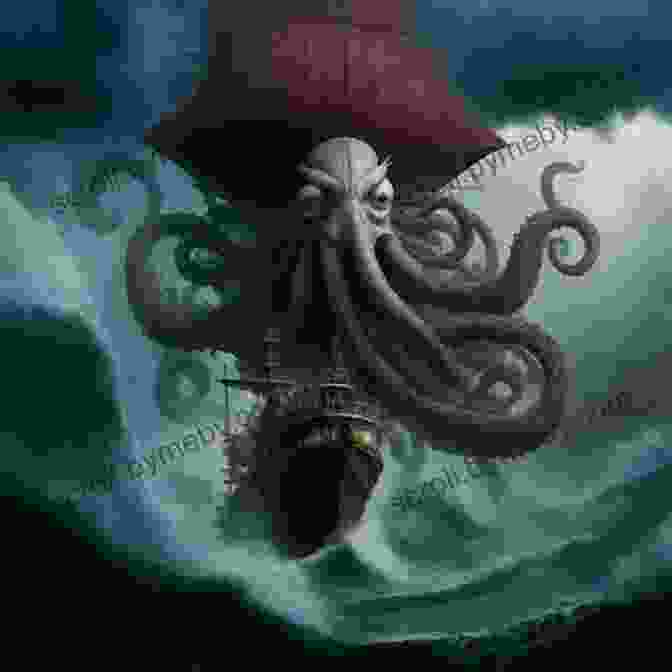 A Giant Squid Coils Its Tentacles Around A Pirate Ship. Down The Hatch Complete 6 Box Set