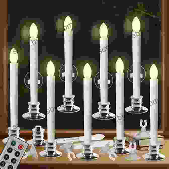 A Group Of Flickering Christmas Candles, Casting A Warm And Inviting Glow The Meaning Of Christmas: Learning The Significance Of Christmas Symbols