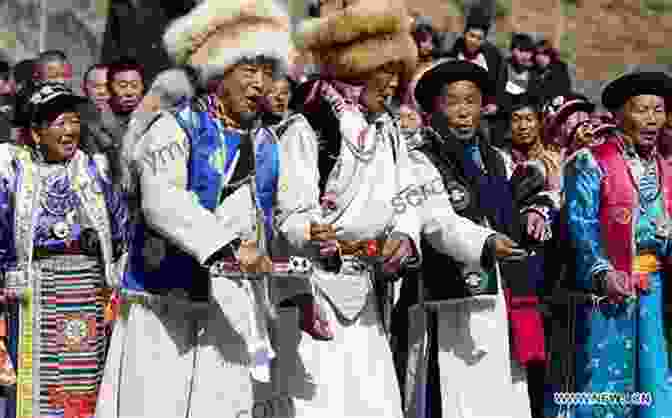 A Group Of Tibetan People Smiling And Waving At The Camera, Surrounded By Snow Covered Mountains. A Glimpse Of Eternal Snows (Bradt Travel Guides (Travel Literature))