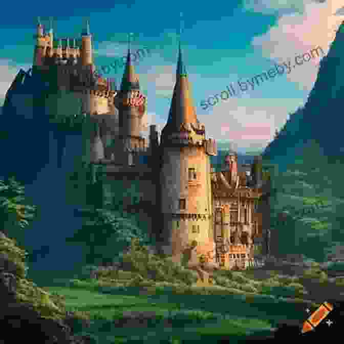 A Majestic Castle Nestled Amidst A Lush Forest The Castle In The Attic