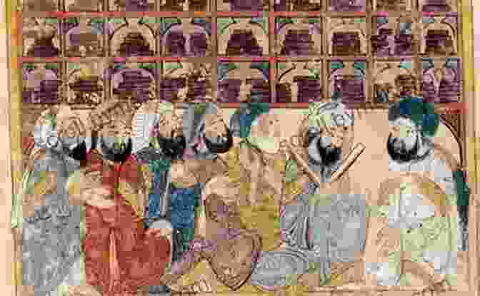 A Majestic Depiction Of The House Of Wisdom, With Scholars Engaged In Intellectual Pursuits. The House Of Wisdom: How Arabic Science Saved Ancient Knowledge And Gave Us The Renaissance