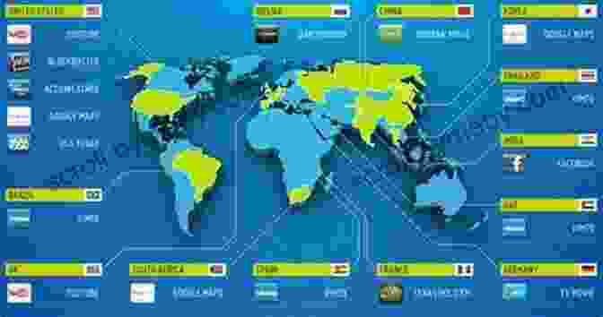 A Map Of The World With Samsung Logos In Various Countries, Showcasing The Company's Global Reach. Samsung Rising: The Inside Story Of The South Korean Giant That Set Out To Beat Apple And Conquer Tech