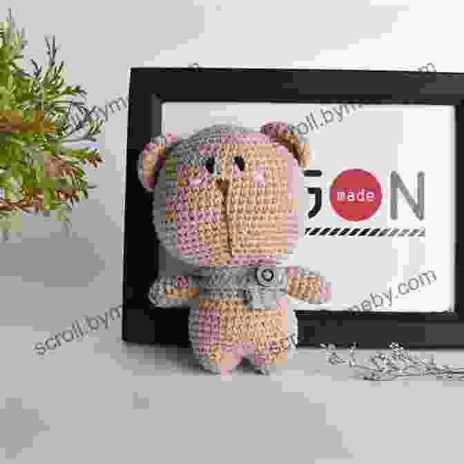 A Meticulously Crafted Amigurumi Teddy Bear, Exuding Charm And Delight, With Intricate Details That Showcase The Artistry Of Crochet. Amigurumi Crochet Tutorial: Simple Amigurumi Patterns And How To Crochet