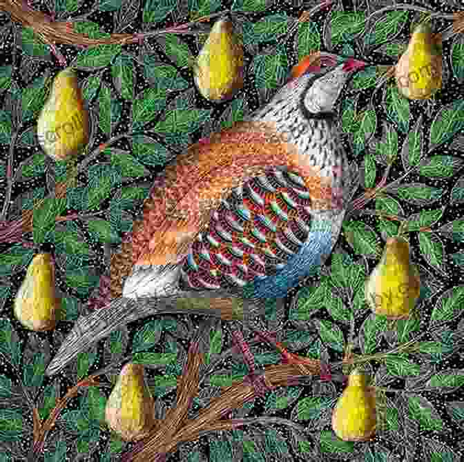 A Partridge Sitting In A Pear Tree, Representing The Love And Devotion Of The First Day Of Christmas. Secret Santas: And The Twelve Days Of Christmas Giving