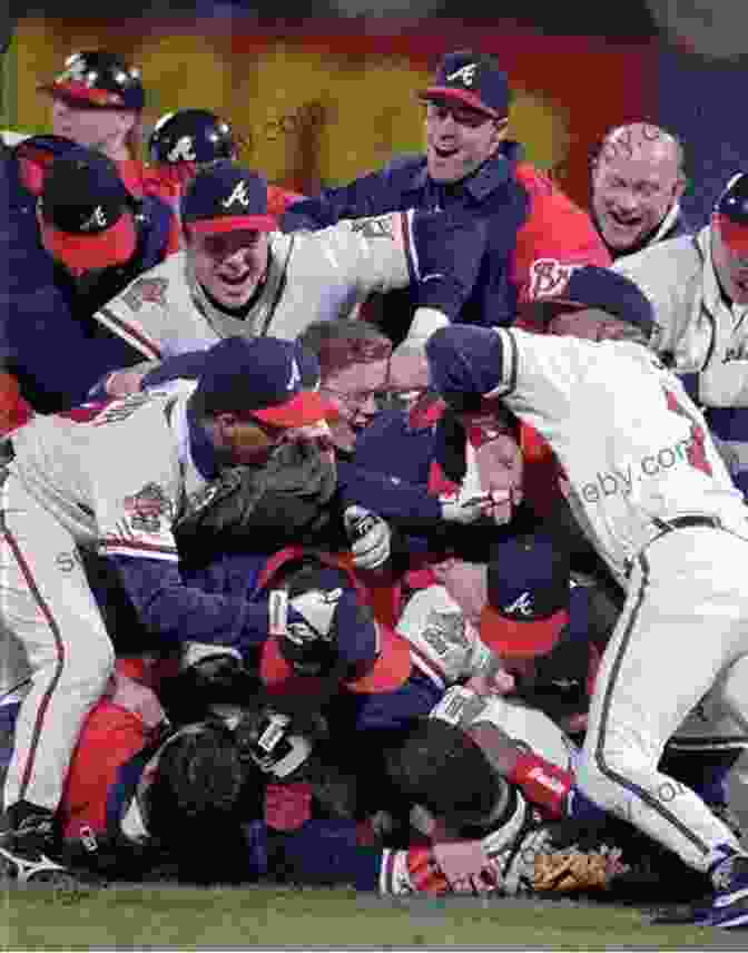 A Photo Of The Braves Celebrating Their 1995 World Series Victory. Tales From The Atlanta Braves Dugout: A Collection Of The Greatest Braves Stories Ever Told (Tales From The Team)