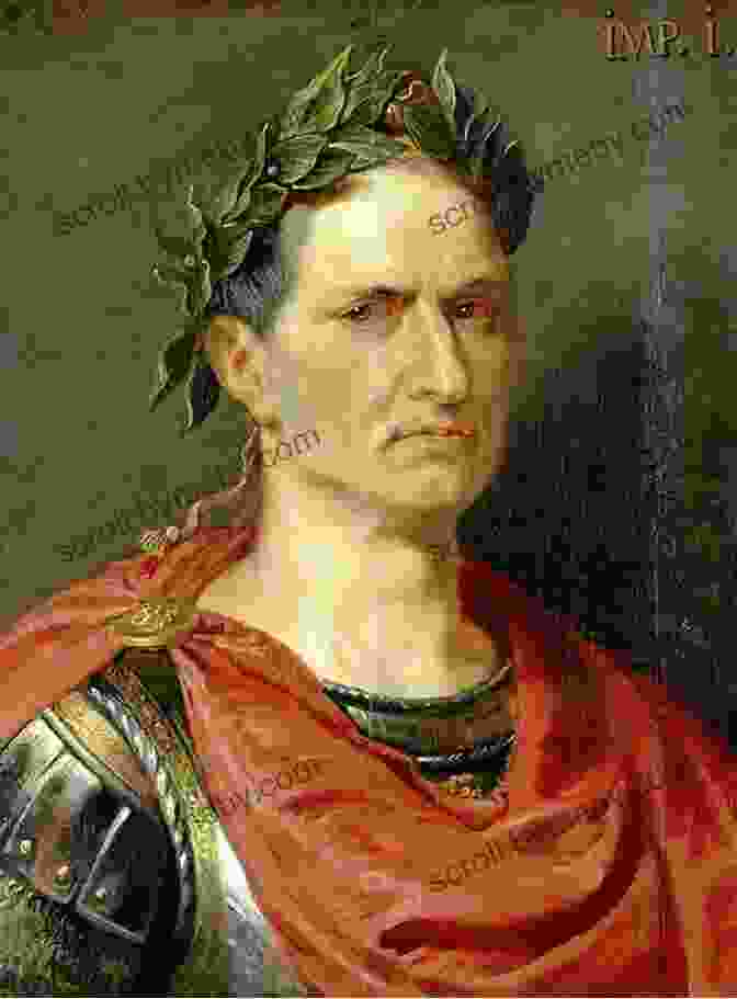 A Portrait Of Julius Caesar, A Roman Emperor Known For His Military Campaigns And Political Reforms. Emperor: The Gates Of Rome: A Novel Of Julius Caesar (Emperor 1)