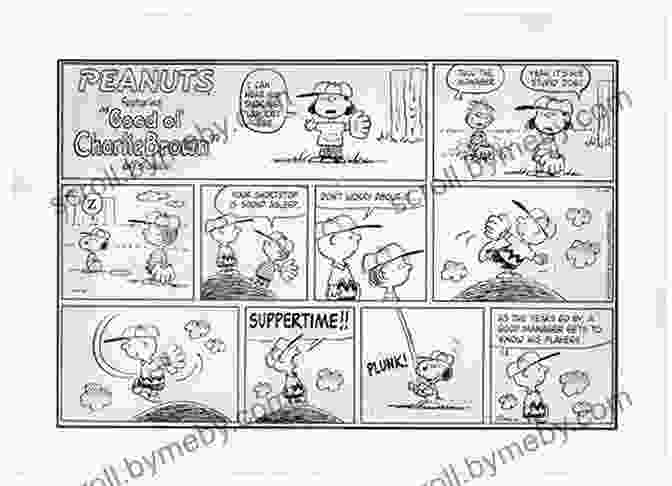 A Sample Peanuts Sunday Strip Featuring Snoopy, Charlie Brown, And Linus Peanuts Every Sunday Vol 6: 1976 1980 Clint McElroy