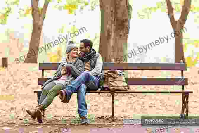 A Vintage Photograph Of A Young Couple Sitting Together On A Park Bench, Smiling At Each Other. The Stocking Cynthianna