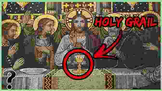 An Enigmatic Image Of The Holy Grail, Shimmering With Ancient Power Emanating From Its Depths. Bloodline Of The Holy Grail: The Hidden Lineage Of Jesus Revealed