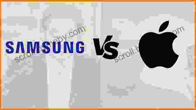 An Image Of The Apple Logo And The Samsung Logo, Symbolizing The Intense Rivalry Between The Two Tech Giants. Samsung Rising: The Inside Story Of The South Korean Giant That Set Out To Beat Apple And Conquer Tech