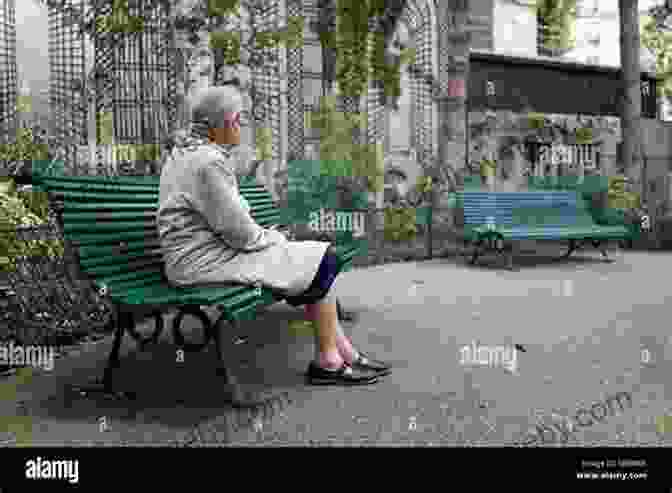 An Overweight Elderly Woman Sits Alone On A Bench In The Park, Looking Dejected. Wilderness Survival Made Easier For Me: Being Elderly No Real Experience Disabled And Overweight