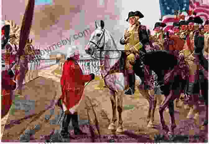 British General Cornwallis Surrendering His Sword To General Washington At Yorktown Siege Of Yorktown: The Last Major Land Battle Of The American Revolutionary War (Battle Of Yorktown Surrender At Yorktown Siege Of Little York)