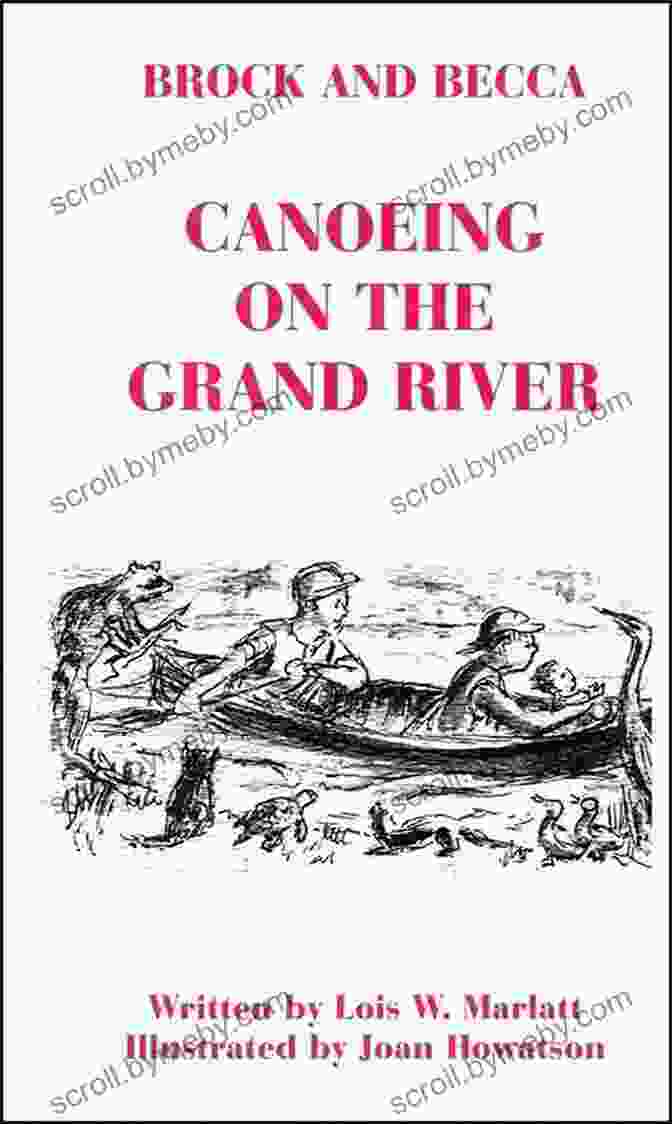 Brock And Becca Paddling Their Canoe Down The Grand River BROCK AND BECCA CANOEING ON THE GRAND RIVER (BROCK AND BECCA 1)