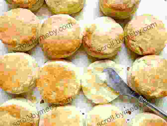 Close Up Of Freshly Baked Biscuits No Gluten On A Shoestring Bakes Bread: Biscuits Bagels Buns And A Lot More