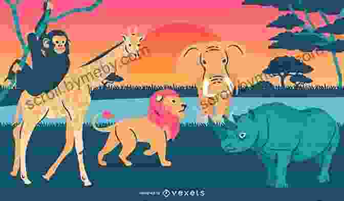 Cover Page Of The Book Wild Animals In Wild World, Featuring A Colorful Illustration Of A Lion, Elephant, Giraffe, And Zebra. Coyote Peterson S Brave Adventures: Wild Animals In A Wild World (Kids Book)