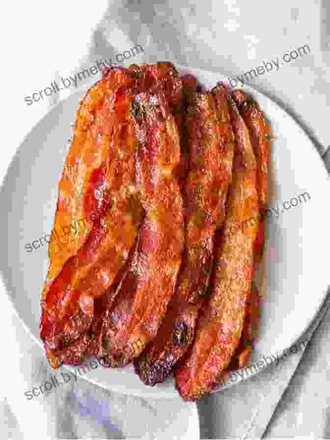 Crispy, Sizzling Bacon Strips On A Plate 100 Amazing Facts All About Bacon : A Compendium Of 100 Facts For The Bacon Lover In All Of Us