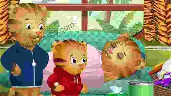 Daniel Tiger Enjoying A Sunny Day In The Neighborhood, Surrounded By Friends And Engaging In Imaginative Play Daniel Tiger S Day And Night (Daniel Tiger S Neighborhood)