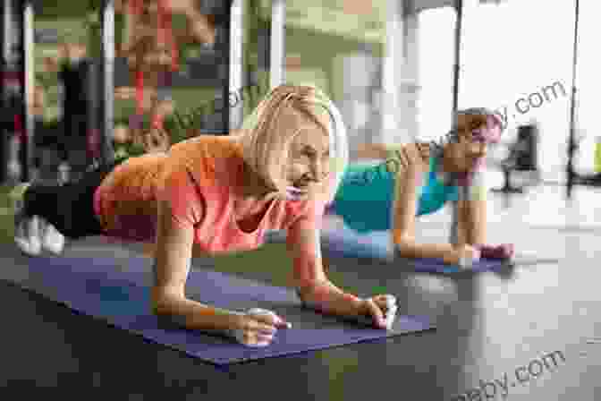 Elder Woman Performing Plank Exercise 7 Incredible Stomach Exercises For Elder Women (1 4)