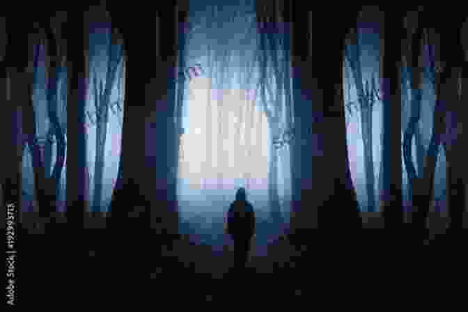 Fool Moon Book Cover: A Stunning Image Of A Crescent Moon Amidst A Dark Forest, With A Mysterious Figure Standing In The Foreground. Fool Moon (The Dresden Files 2)