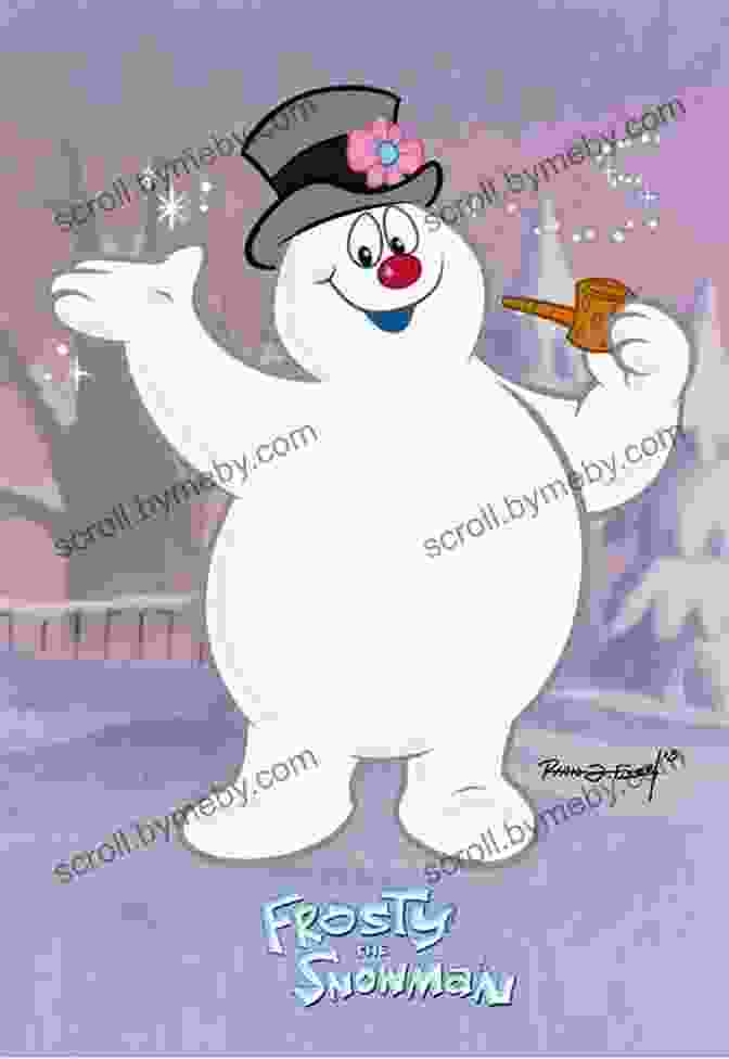 Frosty The Snowman Waving Amidst A Snowy Backdrop Snow Day (Frosty The Snowman) (Step Into Reading)