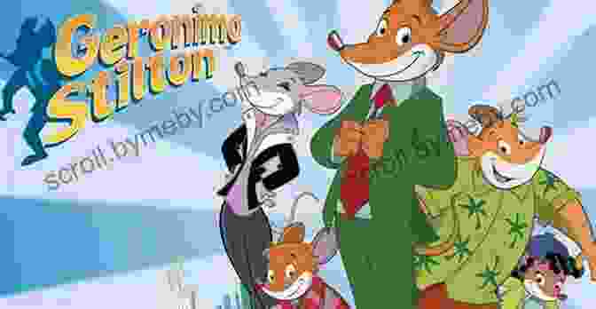 Geronimo Stilton Standing Confidently With His Paws On His Hips, Wearing A Red Pirate Bandana And A Golden Compass Around His Neck Have A Heart Geronimo (Geronimo Stilton #80)