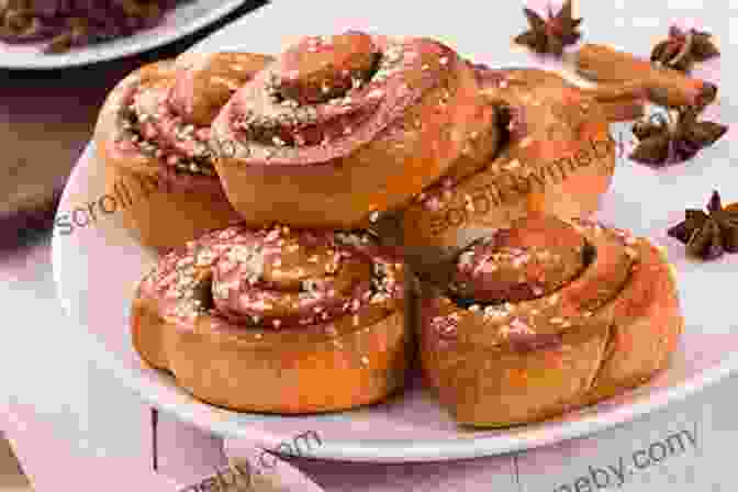 Indulge In The Irresistible Aroma Of Freshly Baked Kanelbullar, Their Spiral Shape Adorned With A Sweet Glaze And A Sprinkling Of Cinnamon Sugar. Guide To Cooking Nordic Bakery Delicious: With More 77 Recipes For Authentic Nordic Desserts