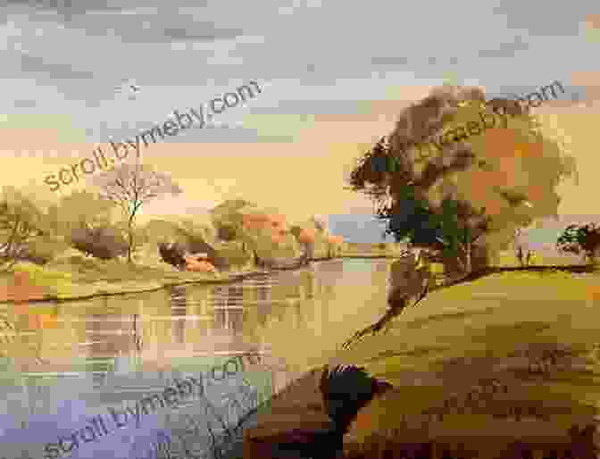 Mesmerizing Watercolour Painting Of A Tranquil Lake, Capturing The Soft Hues And Gentle Reflections Of The Natural World. Abstract Nature: Painting The Natural World With Acrylics Watercolour And Mixed Media