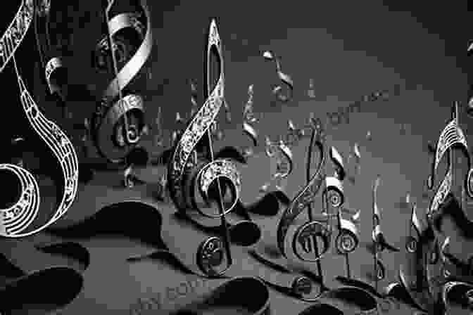 Music Notes Floating Against A Vibrant Background, Evoking The Beauty And Emotion Of Music The Soundtrack Of My Life