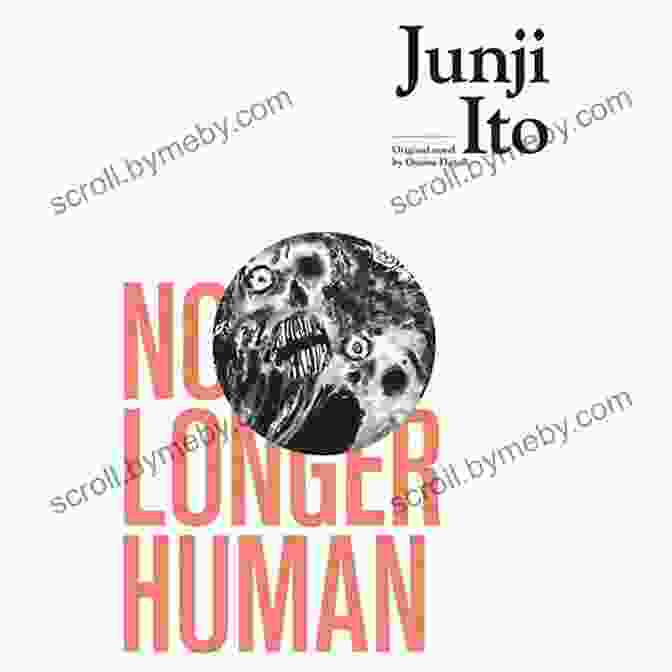 No Longer Human By Junji Ito Book Cover Featuring A Man's Face With One Side Melting Away No Longer Human (Junji Ito)