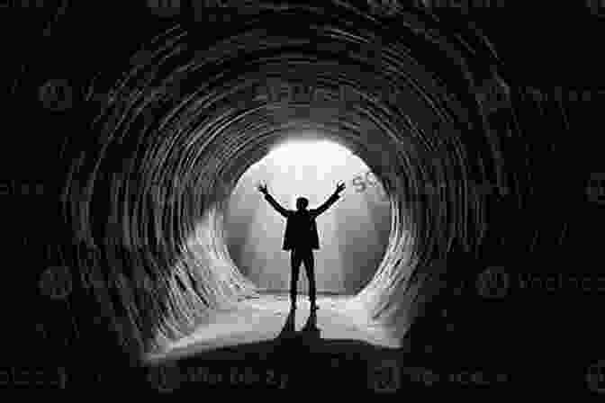 Person Emerging From A Dark Tunnel, Symbolizing The Journey Out Of Mental Illness The Quiet Room: A Journey Out Of The Torment Of Madness