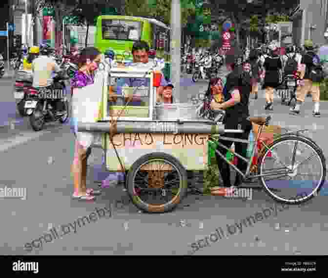 Photo Of A Vietnamese Street Vendor Selling Food. Vietnamese Visual Dictionary: A Photo Guide To Everyday Words And Phrases In Vietnamese (Collins Visual Dictionary)