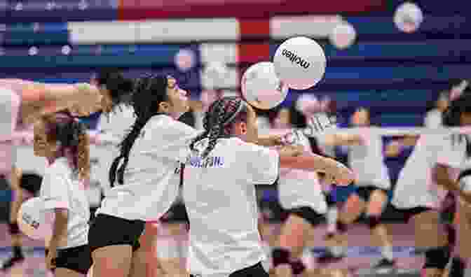 Photograph Of A Group Practicing Volleyball Drills Footwork Drills: A Visual Guide For Tennis Players Volume 2