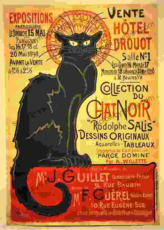 Poster For The Cabaret Le Chat Noir By Théophile Alexandre Steinlen The Artist Who Loved Cats: The Inspiring Tale Of Theophile Alexandre Steinlein