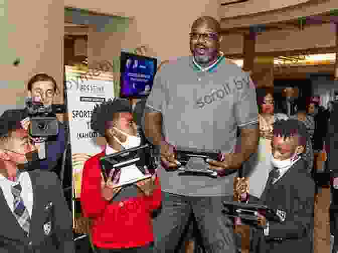 Shaquille O'Neal Interacting With Underprivileged Children Shaquille O Neal: The Inspiring Story Of One Of Basketball S Greatest Centers (Basketball Biography Books)