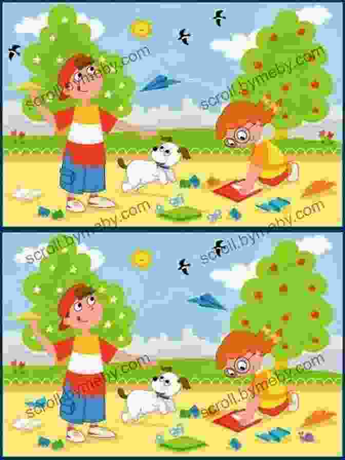 Spot The Difference Puzzle 1 Spot The Differences 40 Amazing Puzzles: Stay Home Guessing Games For Kids And Adults