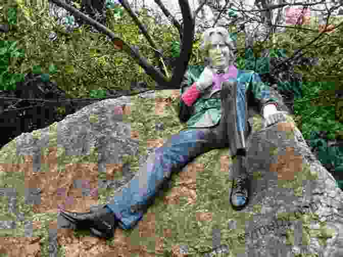 Statue Of Oscar Wilde, The Celebrated Irish Playwright And Author, In Merrion Square Park, Dublin. Time Pieces: A Dublin Memoir