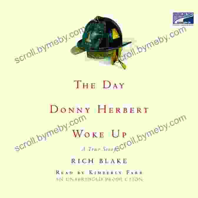 The Day Donny Herbert Woke Up Book Cover Featuring A Man Emerging From A Slumber, His Eyes Open To A Realm Of Enlightenment. The Day Donny Herbert Woke Up: A True Story