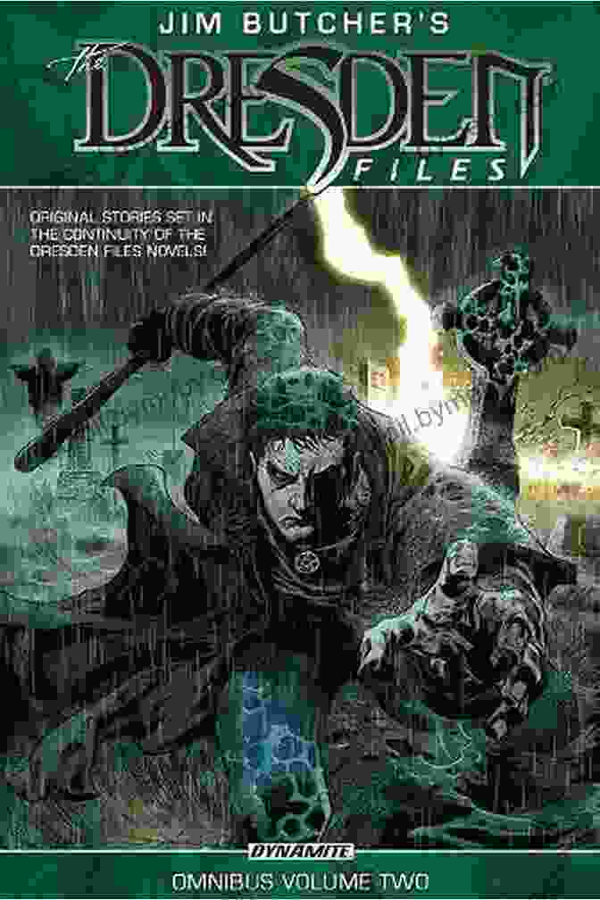 The Dresden Files Omnibus Volume 1 Book Cover Featuring Harry Dresden Standing In A Dark Alley, Surrounded By Swirling Magic Jim Butcher S The Dresden Files Omnibus Vol 2 (Jim Butcher S The Dresden Files: Complete Series)