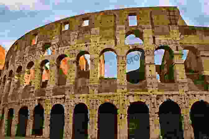 The Iconic Roman Colosseum With Its Arches And Towering Gladiator Statues Sources Of Myths Legends And Classical Literature