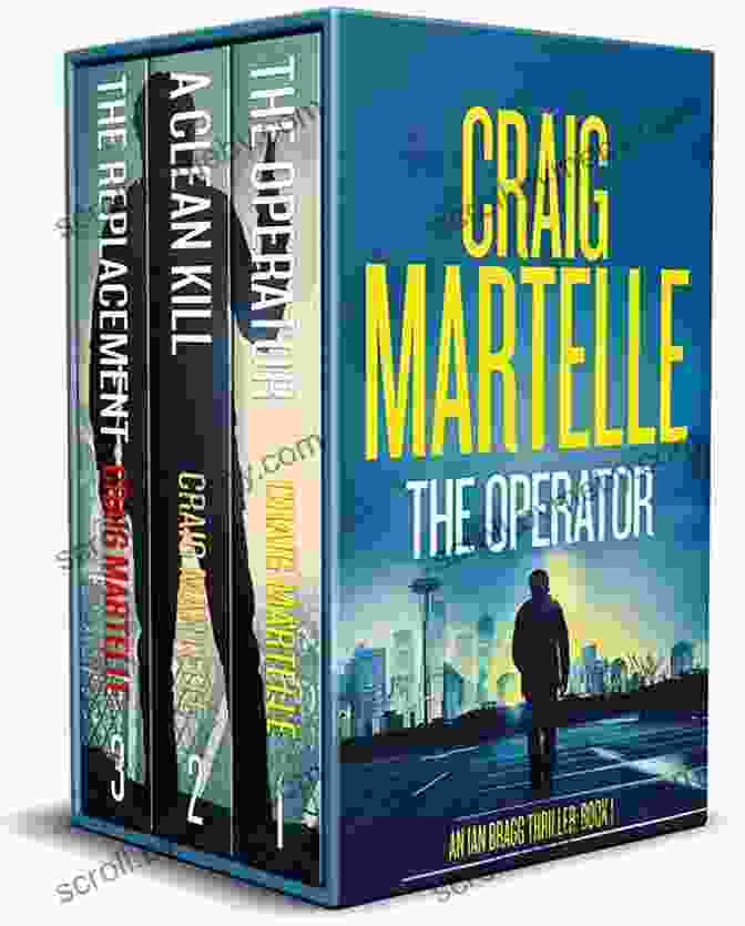 The Operator: Ian Bragg Thriller Book Cover, Featuring A Shadowy Figure Holding A Gun The Operator (Ian Bragg Thriller 1)