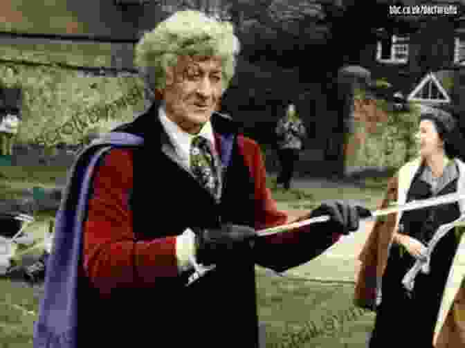 The Third Doctor (Jon Pertwee) Investigating A Toxic Threat In Doctor Who: Twelve Doctors Of Christmas