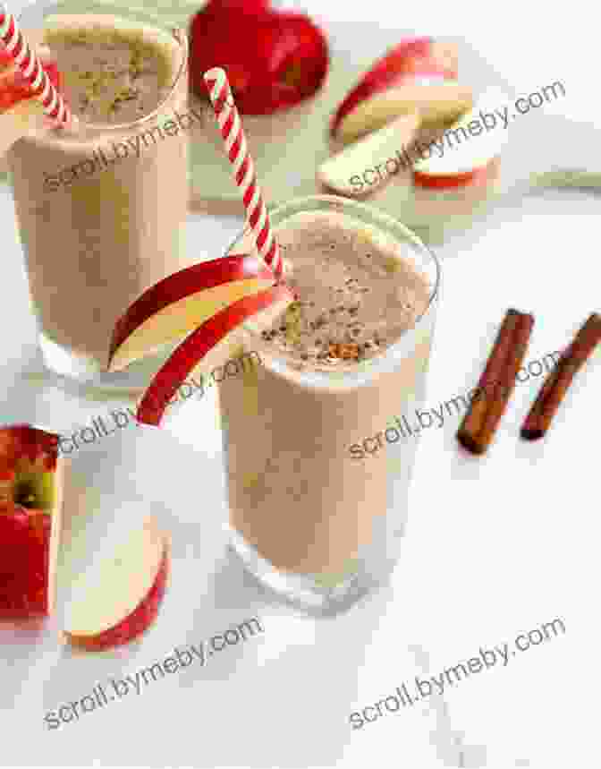 Thick And Creamy Smoothie With Apples, Oats, And A Sprinkling Of Cinnamon And Nutmeg Pregnancy Day By Day: The Modern Guide To A Healthy Pregnancy With 100 Delicious Recipes In Pregnancy Time